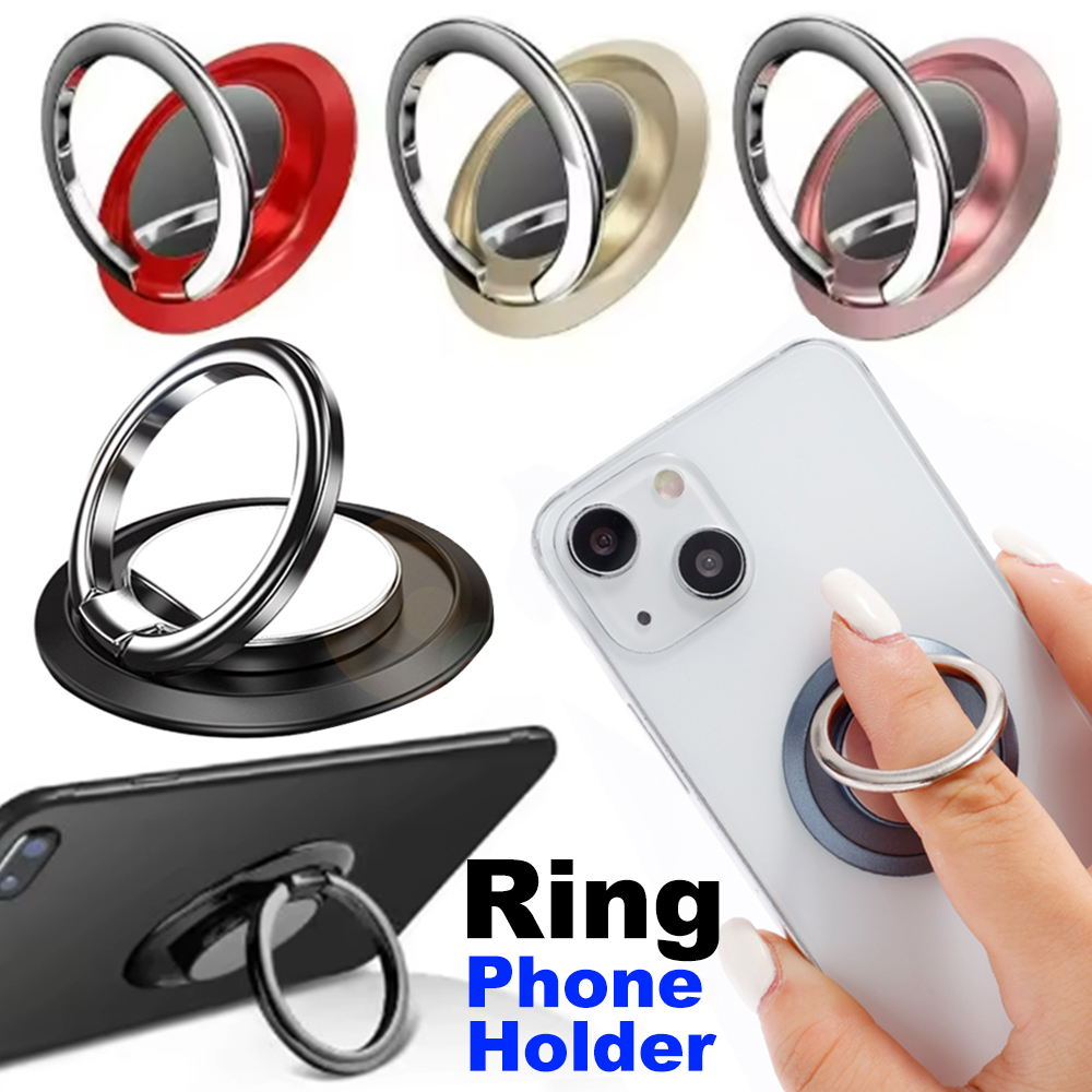 Phone Accessories Holder Car - Вращающееся на 360 градусов кольцо-держатель для