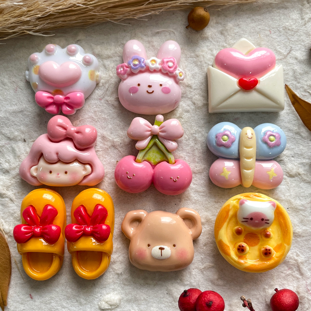 Phone Accessories For Old People - 10 шт. блестящих подвесок из смолы