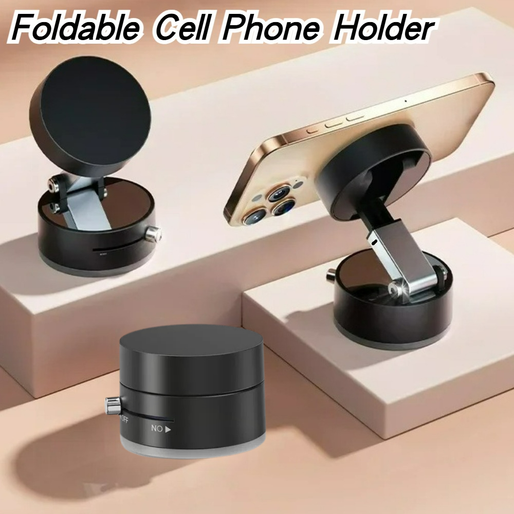 Phone Accessories For Car - Высокопроизводительный магнитный вакуумный держатель, складная универсальная