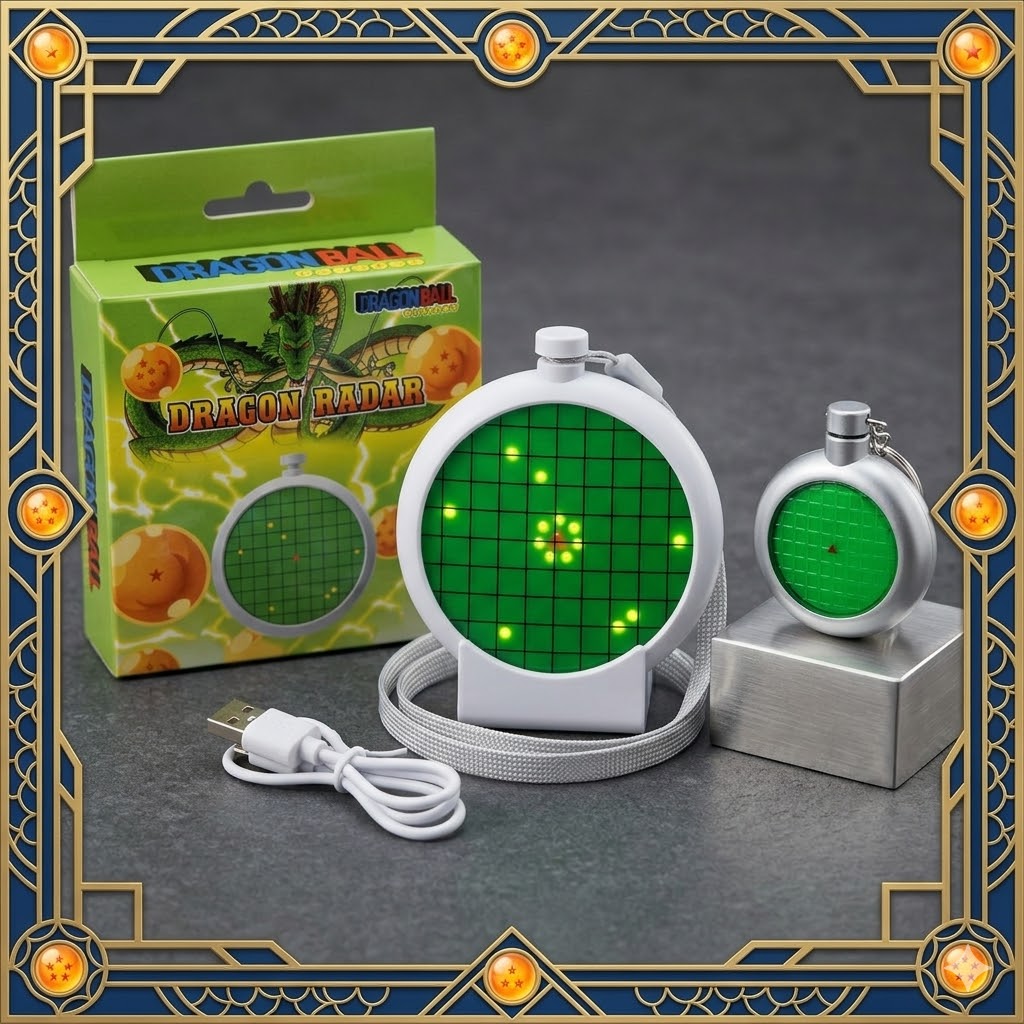 Phone Accessories For Kids - Мультяшный брелок-радар Dragon Ball с USB-зарядкой,
