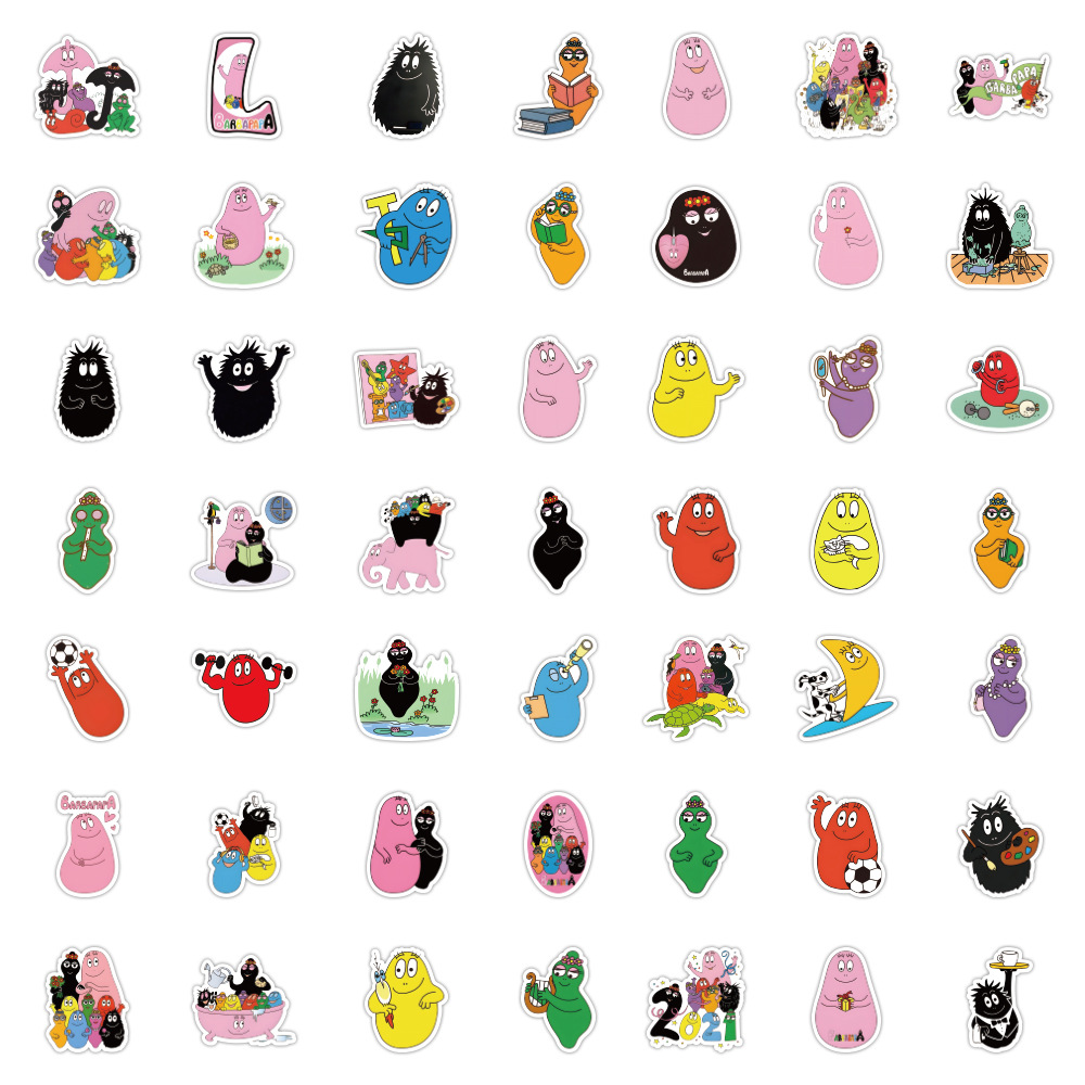 50 шт., наклейки с граффити Ba – обзор и цена Phone Accessories For Kids