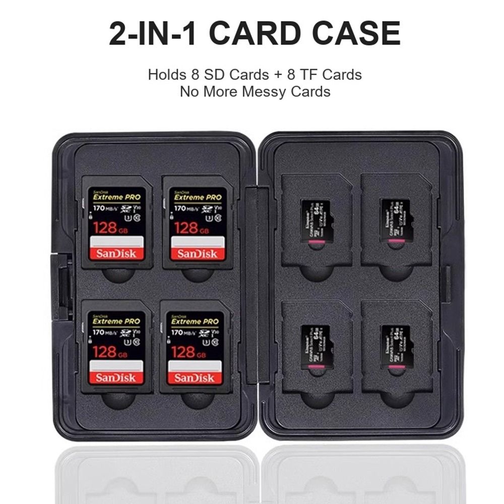 Чехол для 16 карт памяти, двух – обзор и цена Micro Sd Card