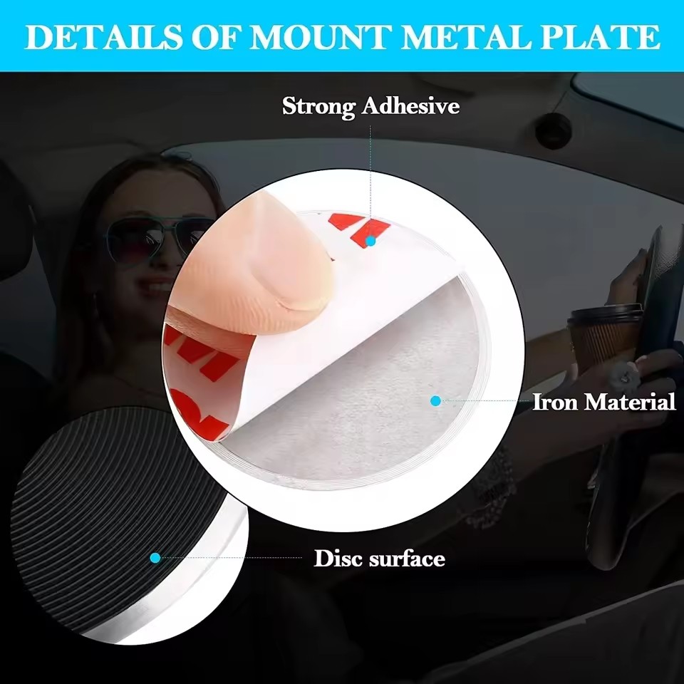 Тонкая металлическая пластина  – обзор и цена Phone Accessories Holder Car