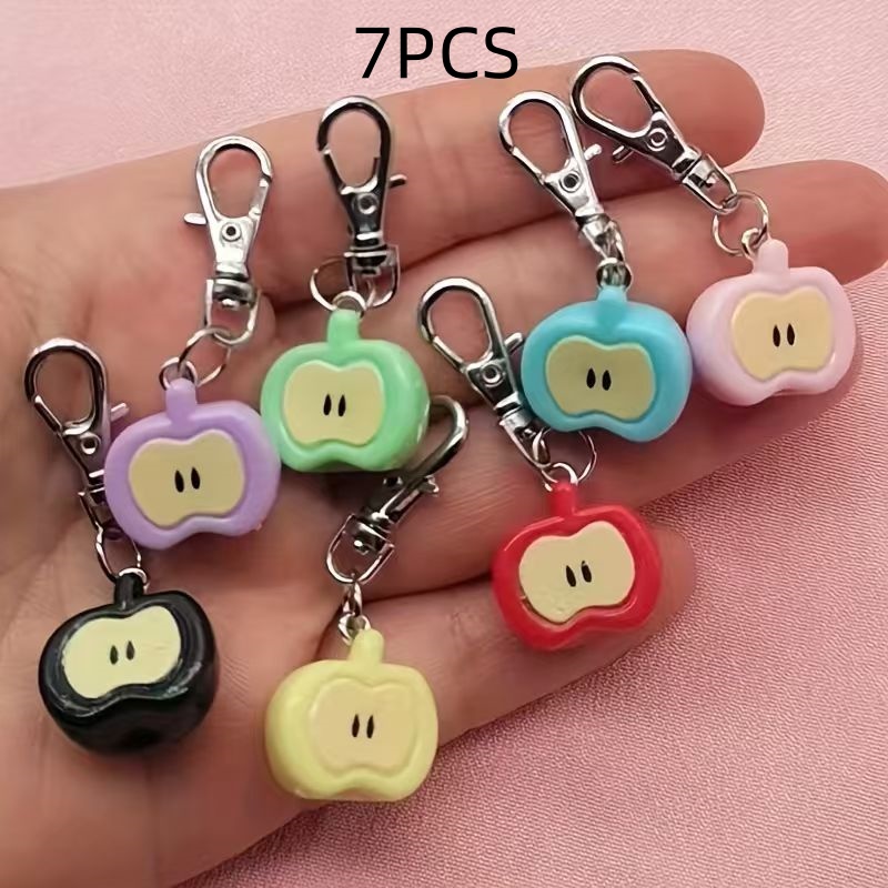 Набор из 7 брелоков в виде ябл – обзор и цена Phone Accessories Usa