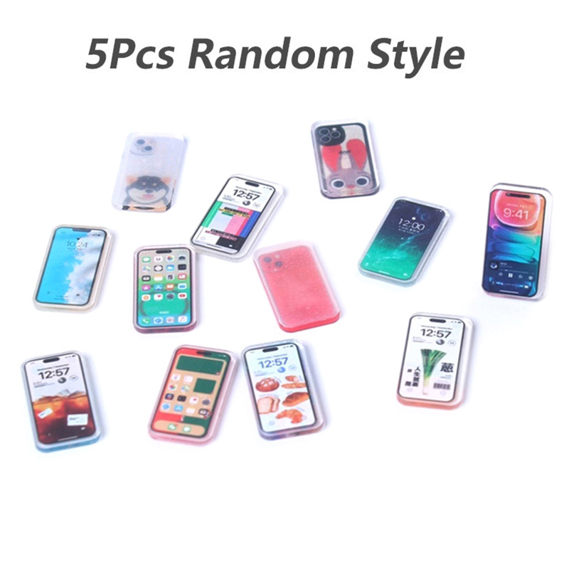5 шт. случайных миниатюрных иг – обзор и цена Phone Accessories For Kids