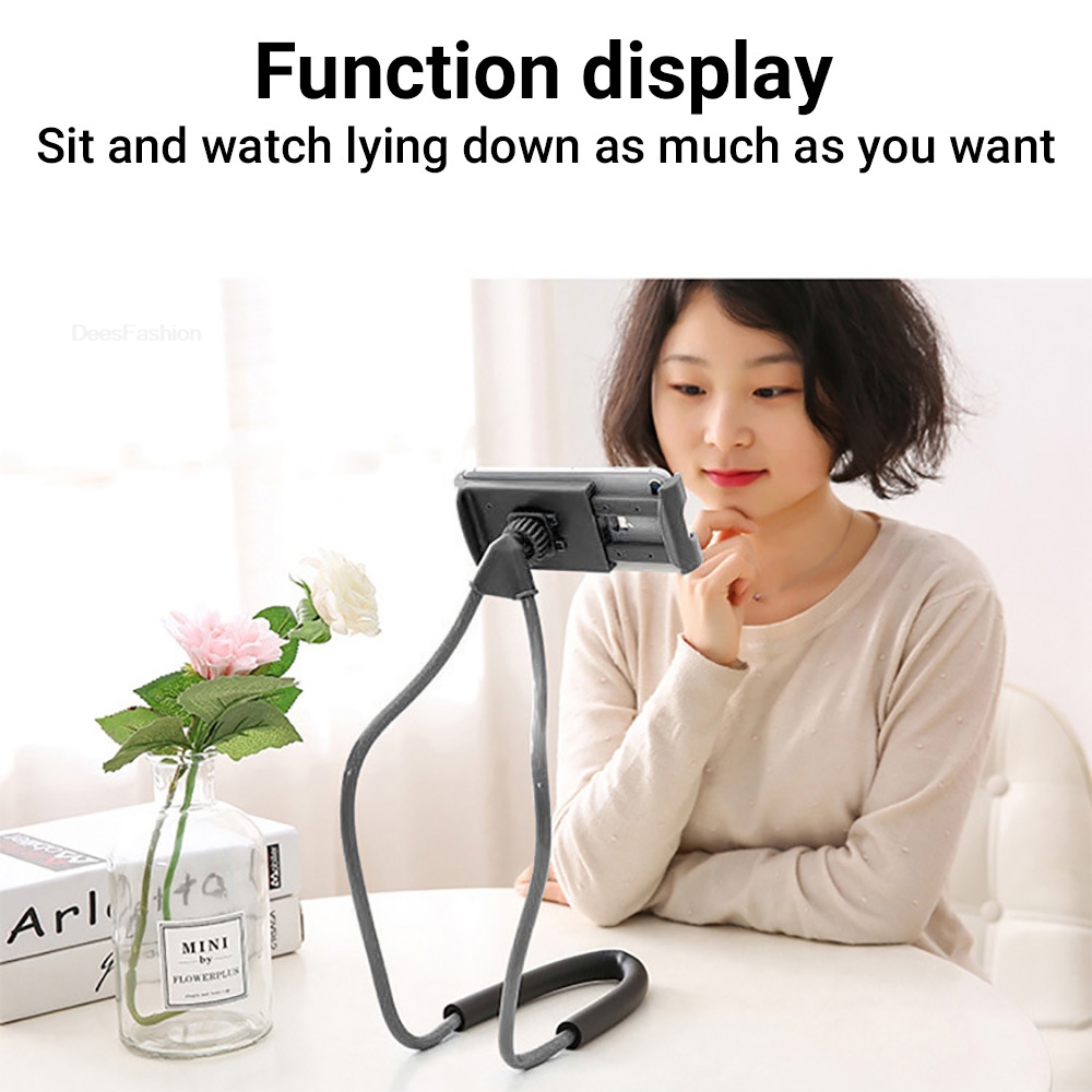 Гибкий держатель для телефона  – обзор и цена Neck Hanging Phone Holder